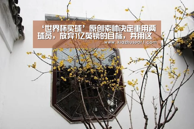 ‘世界杯买球’原创索帅决定重用两球员，放弃1亿英镑的目标，并
